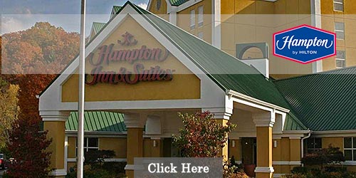 Hampton Inn and Suites located in Pigeon Forge, TN